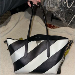off-white paperclip purse